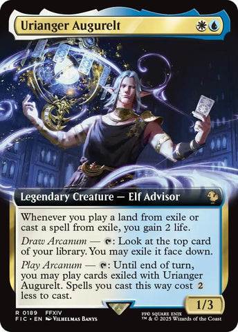 Image for Urianger Augurelt (Extended Art) (189) [Commander: FINAL FANTASY] - Magic: The Gathering