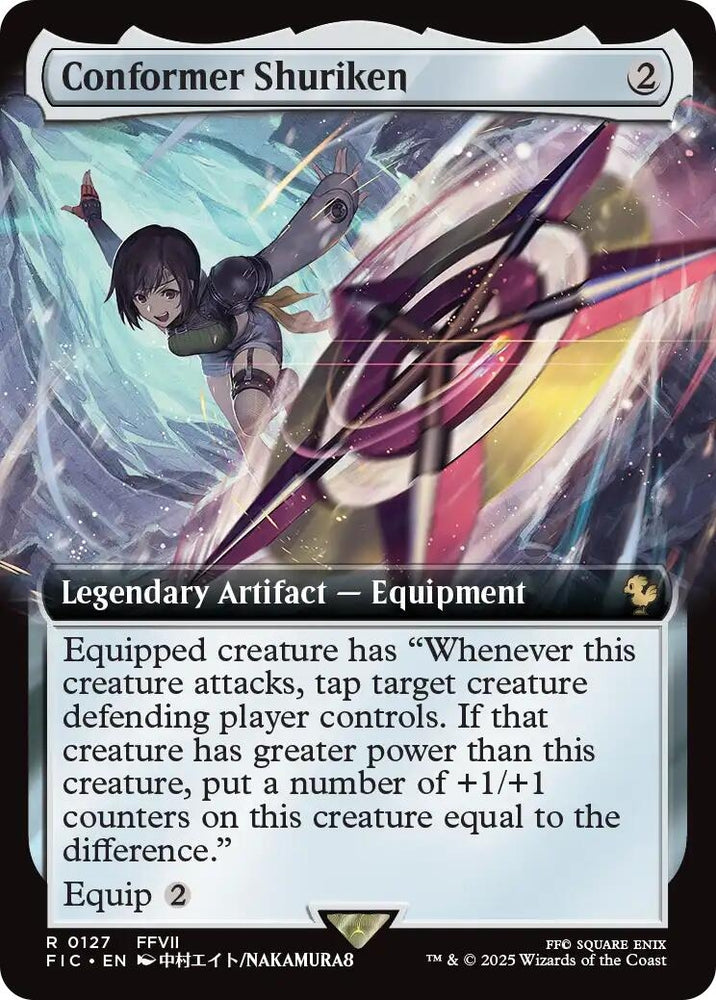 Image for Conformer Shuriken (Extended Art) (127) [Commander: FINAL FANTASY] - Magic: The Gathering