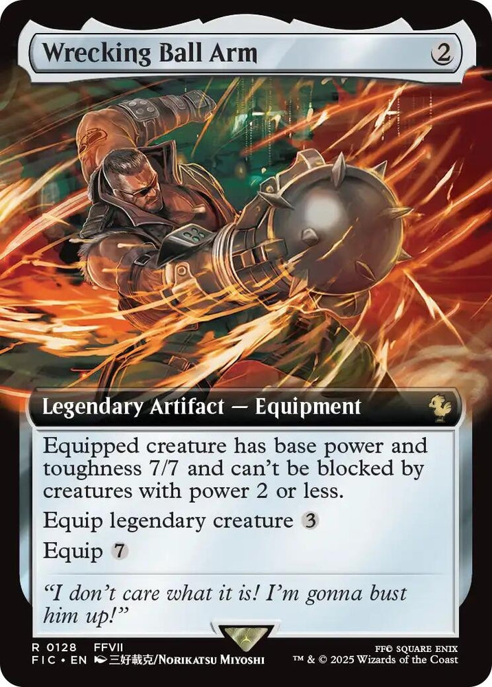 Image for Wrecking Ball Arm (Extended Art) (128) [Commander: FINAL FANTASY] - Magic: The Gathering