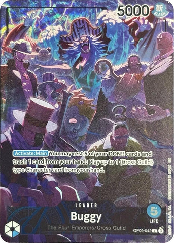 Buggy (English Version 2nd  Anniversary Set) (OP09-042) (One Piece Promotion Cards)