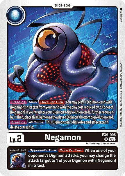 Negamon (EX9-005 U) (Versus Monsters)