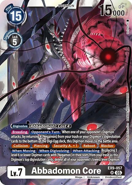 Abbadomon Core (EX9-057 SR) (Versus Monsters)