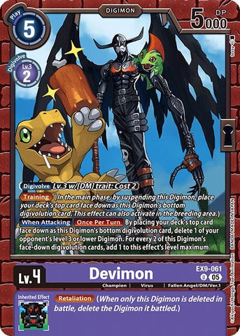 Devimon (EX9-061 U) (Versus Monsters)