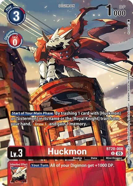 Huckmon (Versus Monsters Legend Pack 2025) (BT20-008 U) (Versus Monsters)