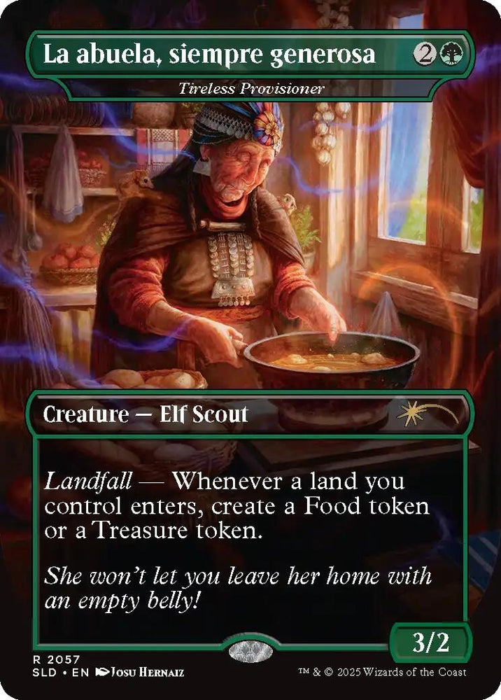 Image for La abuela, siempre generosa - Tireless Provisioner (2057) [Secret Lair Drop Series] - Magic: The Gathering