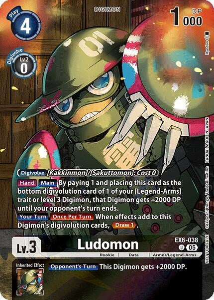 Ludomon (Versus Monsters Legend Pack 2025) (EX6-038 U) (Versus Monsters)