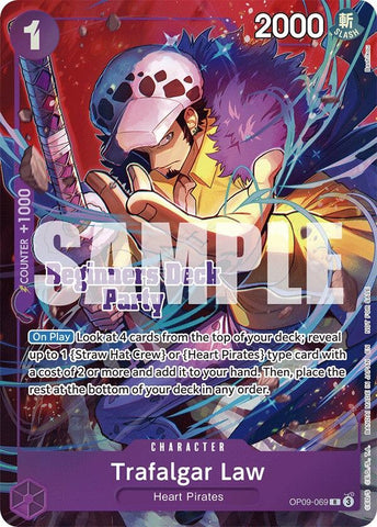 Trafalgar Law (Beginners Deck Party [ST-23] - [ST-28] Winner Pack) (OP09-069) (One Piece Promotion Cards)