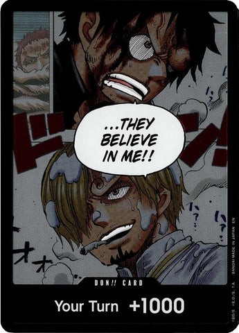 DON!! Card (Alternate Art) (A Fist of Divine Speed)