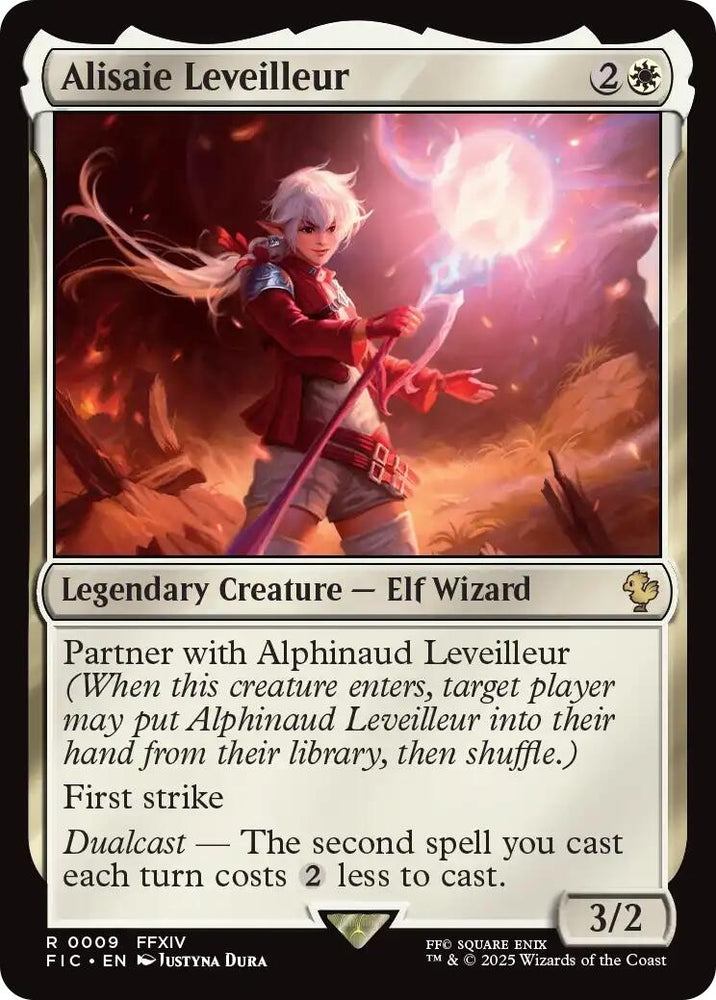 Image for Alisaie Leveilleur (Surge Foil) (9) [Commander: FINAL FANTASY] - Magic: The Gathering
