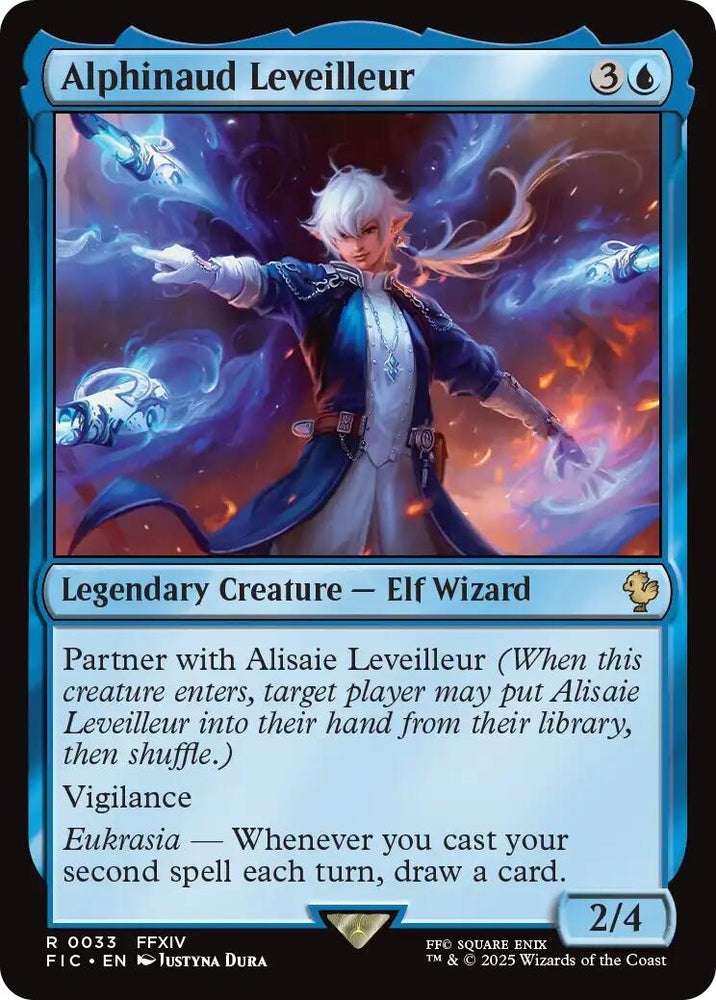 Image for Alphinaud Leveilleur (Surge Foil) (33) [Commander: FINAL FANTASY] - Magic: The Gathering