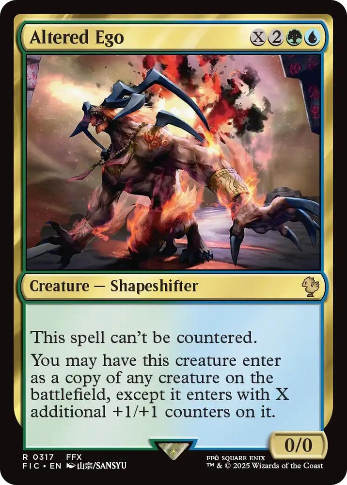 Image for Altered Ego (Surge Foil) (317) [Commander: FINAL FANTASY] - Magic: The Gathering