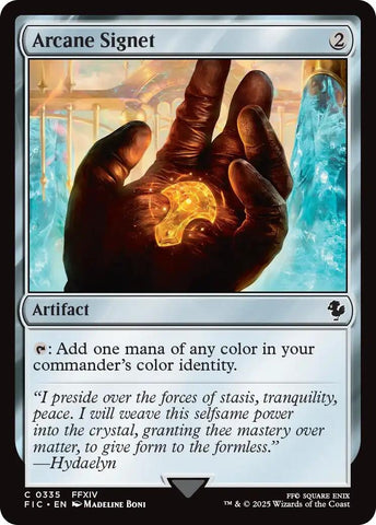 Image for Arcane Signet (0335) (Surge Foil) (335) [Commander: FINAL FANTASY] - Magic: The Gathering
