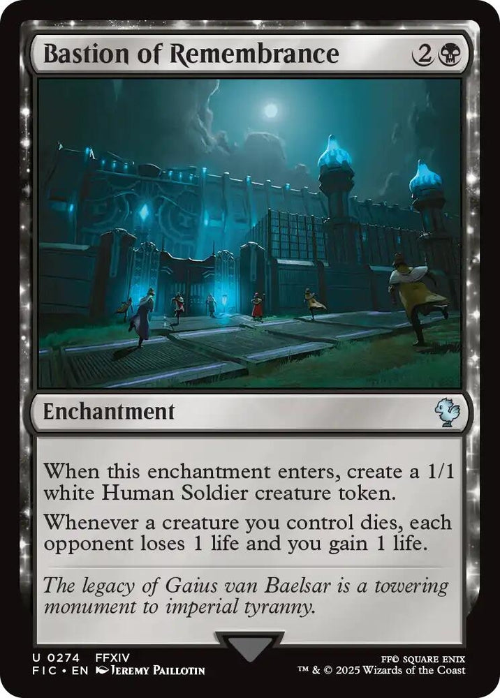 Image for Bastion of Remembrance (Surge Foil) (274) [Commander: FINAL FANTASY] - Magic: The Gathering
