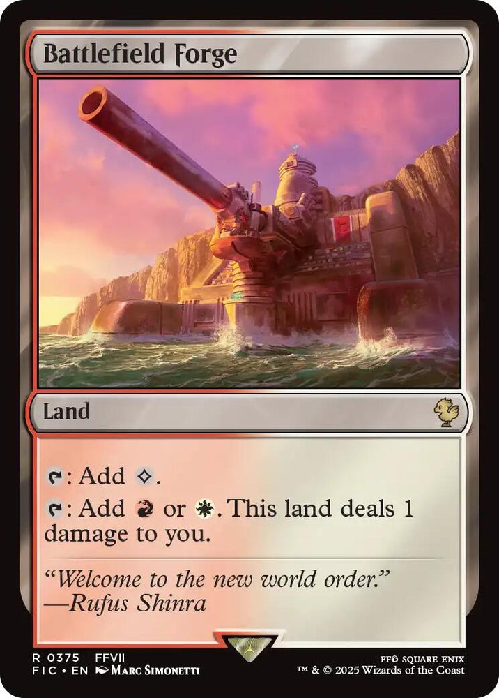 Image for Battlefield Forge (Surge Foil) (375) [Commander: FINAL FANTASY] - Magic: The Gathering