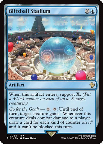 Image for Blitzball Stadium (Surge Foil) (34) [Commander: FINAL FANTASY] - Magic: The Gathering