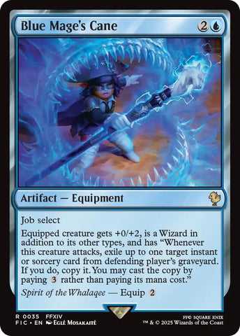 Image for Blue Mage's Cane (Surge Foil) (35) [Commander: FINAL FANTASY] - Magic: The Gathering