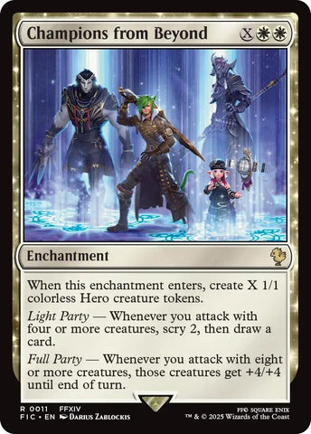 Image for Champions from Beyond (Surge Foil) (11) [Commander: FINAL FANTASY] - Magic: The Gathering