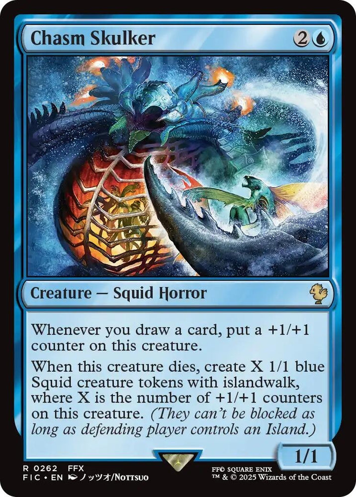 Image for Chasm Skulker (Surge Foil) (262) [Commander: FINAL FANTASY] - Magic: The Gathering