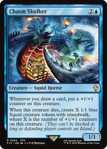 Image for Chasm Skulker (Surge Foil) (262) [Commander: FINAL FANTASY] - Magic: The Gathering