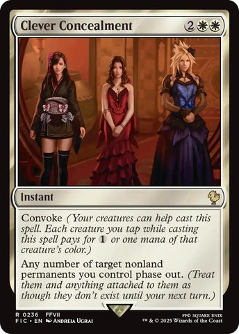 Image for Clever Concealment (Surge Foil) (236) [Commander: FINAL FANTASY] - Magic: The Gathering