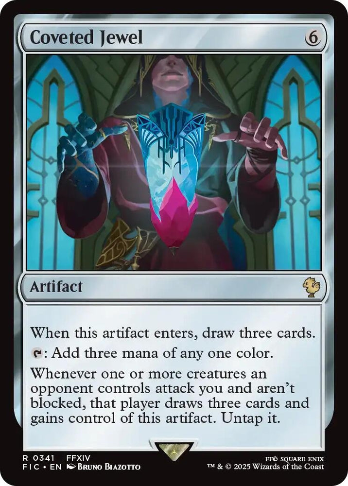 Image for Coveted Jewel (Surge Foil) (341) [Commander: FINAL FANTASY] - Magic: The Gathering