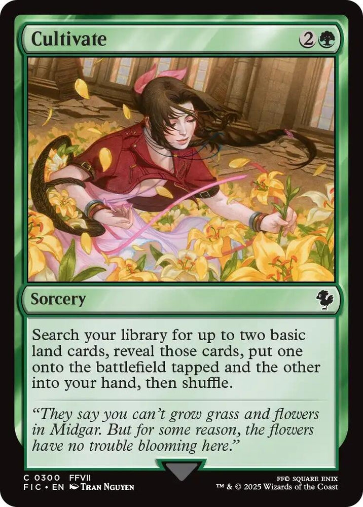 Image for Cultivate (Surge Foil) (300) [Commander: FINAL FANTASY] - Magic: The Gathering