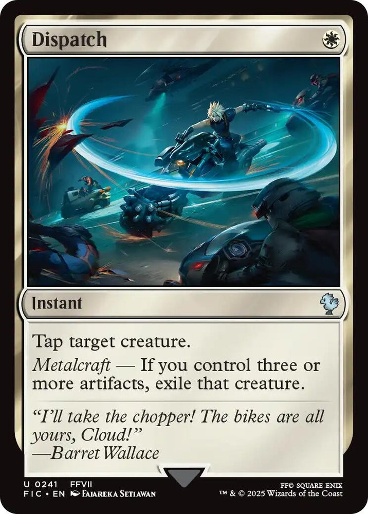 Image for Dispatch (Surge Foil) (241) [Commander: FINAL FANTASY] - Magic: The Gathering