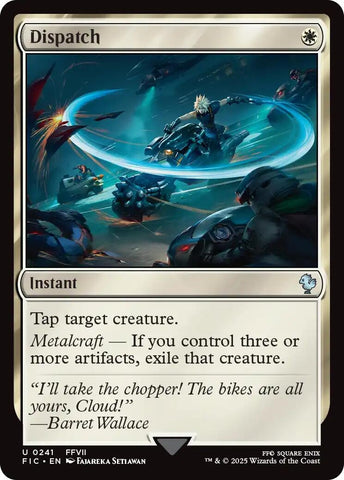 Image for Dispatch (Surge Foil) (241) [Commander: FINAL FANTASY] - Magic: The Gathering