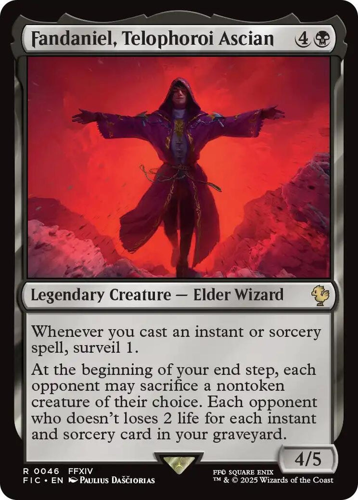 Image for Fandaniel, Telophoroi Ascian (Surge Foil) (46) [Commander: FINAL FANTASY] - Magic: The Gathering