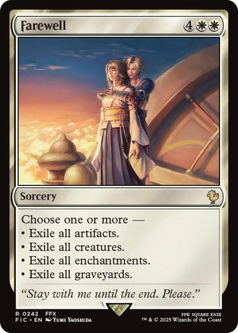 Image for Farewell (Surge Foil) (242) [Commander: FINAL FANTASY] - Magic: The Gathering