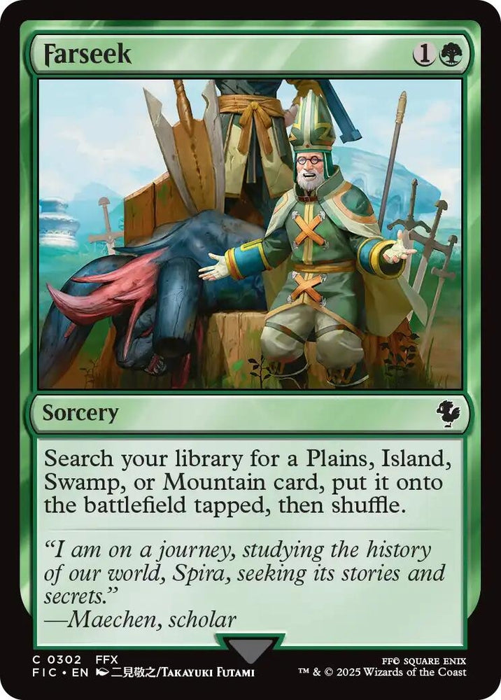 Image for Farseek (Surge Foil) (302) [Commander: FINAL FANTASY] - Magic: The Gathering