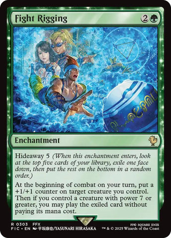 Image for Fight Rigging (Surge Foil) (303) [Commander: FINAL FANTASY] - Magic: The Gathering