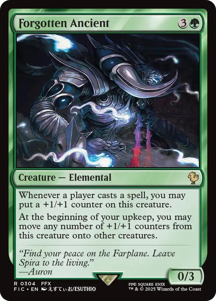 Image for Forgotten Ancient (Surge Foil) (304) [Commander: FINAL FANTASY] - Magic: The Gathering