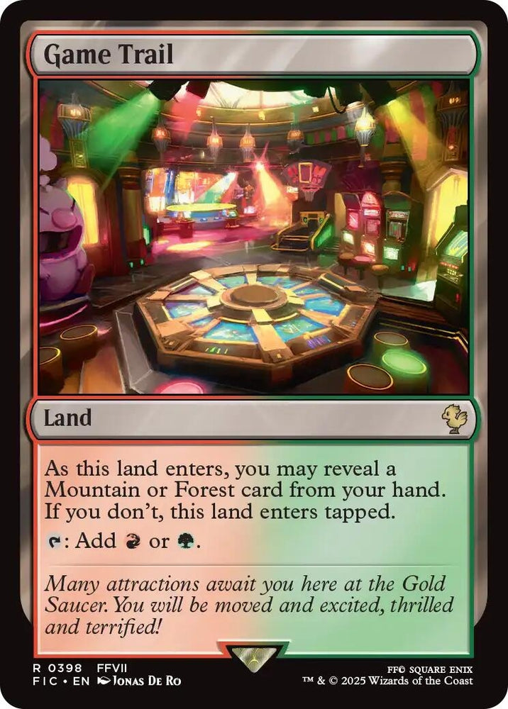 Image for Game Trail (Surge Foil) (398) [Commander: FINAL FANTASY] - Magic: The Gathering