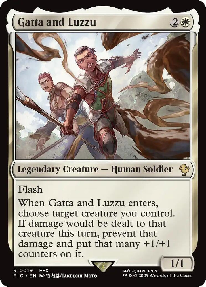 Image for Gatta and Luzzu (Surge Foil) (19) [Commander: FINAL FANTASY] - Magic: The Gathering