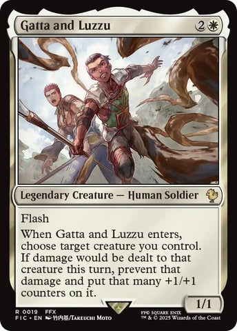 Image for Gatta and Luzzu (Surge Foil) (19) [Commander: FINAL FANTASY] - Magic: The Gathering