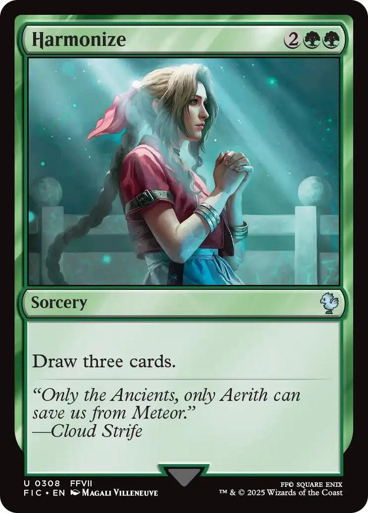Image for Harmonize (Surge Foil) (308) [Commander: FINAL FANTASY] - Magic: The Gathering