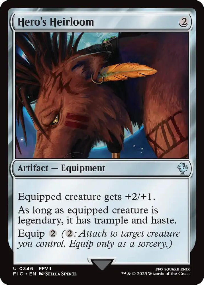 Image for Hero's Heirloom (Surge Foil) (346) [Commander: FINAL FANTASY] - Magic: The Gathering