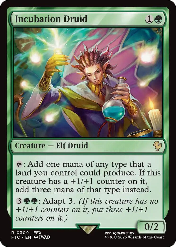 Image for Incubation Druid (Surge Foil) (309) [Commander: FINAL FANTASY] - Magic: The Gathering
