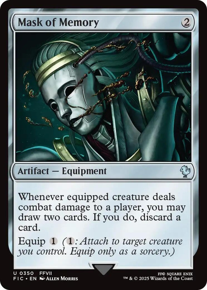 Image for Mask of Memory (Surge Foil) (350) [Commander: FINAL FANTASY] - Magic: The Gathering