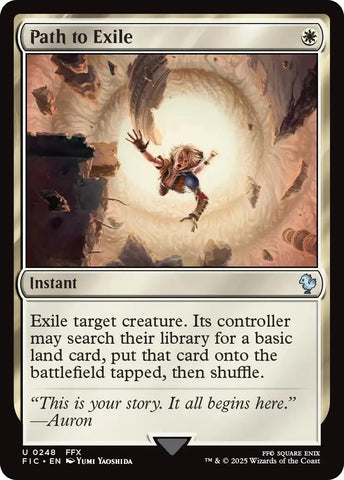 Image for Path to Exile (Surge Foil) (248) [Commander: FINAL FANTASY] - Magic: The Gathering