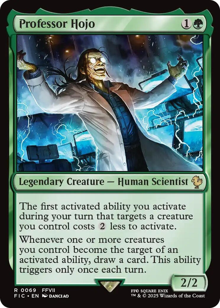 Image for Professor Hojo (Surge Foil) (69) [Commander: FINAL FANTASY] - Magic: The Gathering