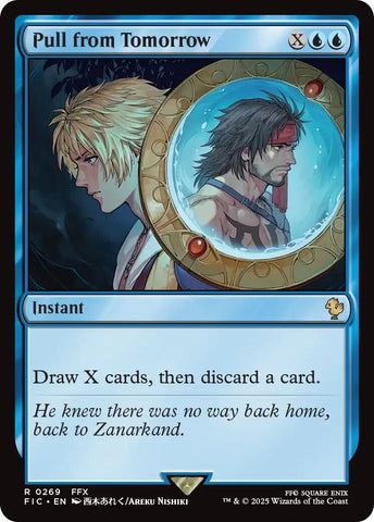Image for Pull from Tomorrow (Surge Foil) (269) [Commander: FINAL FANTASY] - Magic: The Gathering