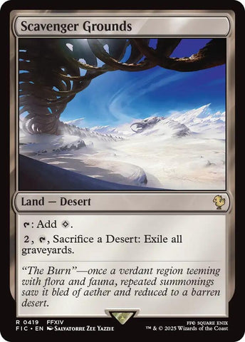 Image for Scavenger Grounds (Surge Foil) (419) [Commander: FINAL FANTASY] - Magic: The Gathering