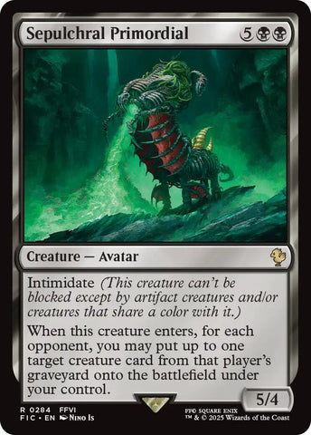 Image for Sepulchral Primordial (Surge Foil) (284) [Commander: FINAL FANTASY] - Magic: The Gathering