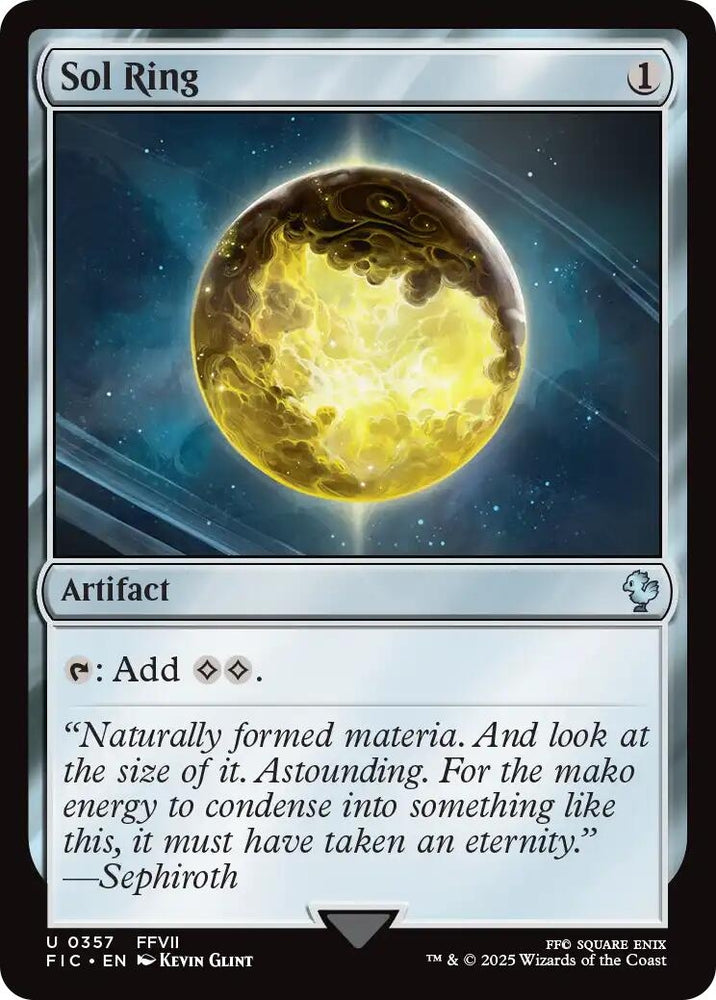 Image for Sol Ring (0357) (Surge Foil) (357) [Commander: FINAL FANTASY] - Magic: The Gathering
