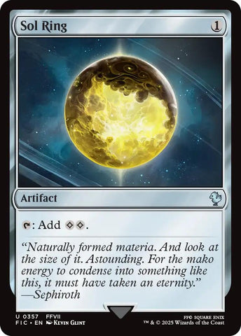 Image for Sol Ring (0357) (Surge Foil) (357) [Commander: FINAL FANTASY] - Magic: The Gathering
