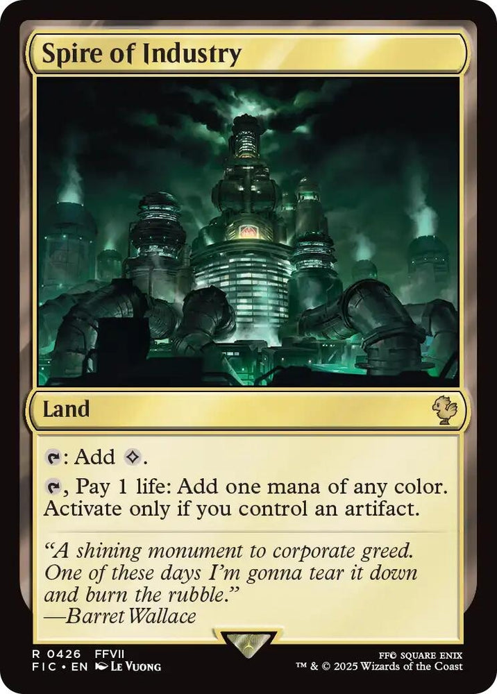 Image for Spire of Industry (Surge Foil) (426) [Commander: FINAL FANTASY] - Magic: The Gathering