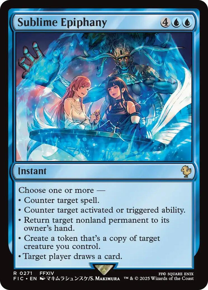 Image for Sublime Epiphany (Surge Foil) (271) [Commander: FINAL FANTASY] - Magic: The Gathering