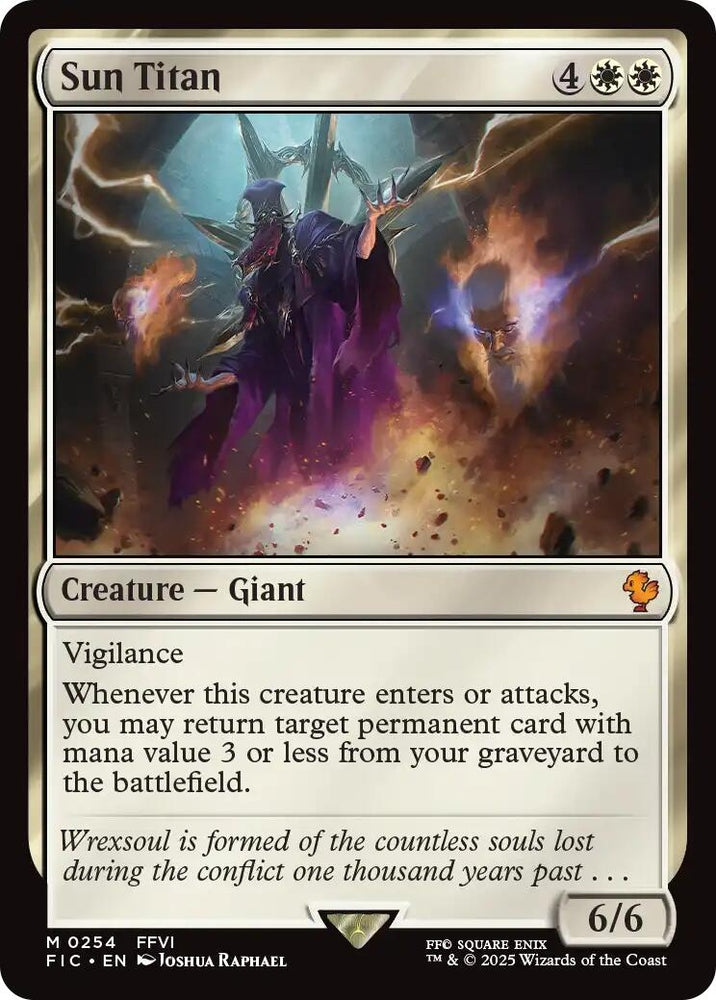 Image for Sun Titan (Surge Foil) (254) [Commander: FINAL FANTASY] - Magic: The Gathering